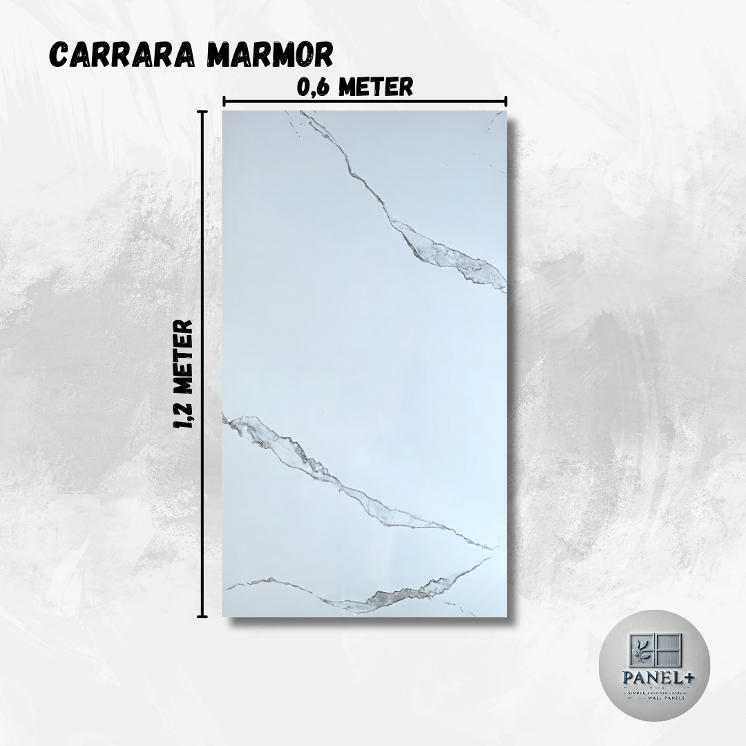 Wandpaneel - Carrara Marmor